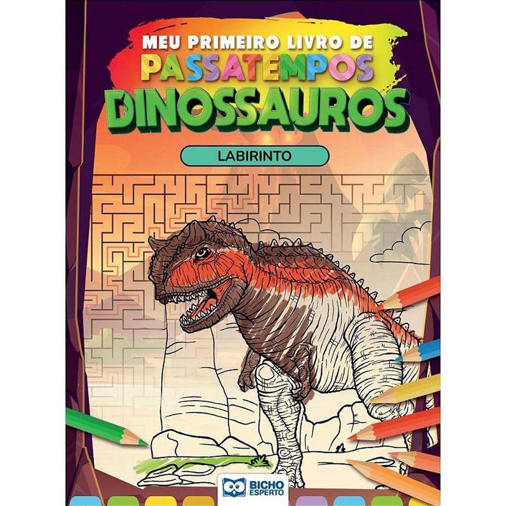 DINOSSAUROS: LIVRO COM JOGUINHOS - Dois Pontos