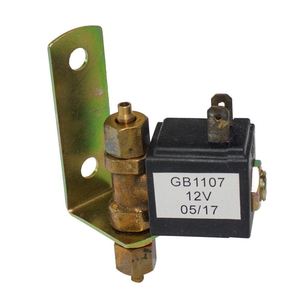 Válvula de Acionamento da Buzina a Ar Universal 12V Quadrada Com Suporte Conexões - GAUSS - GB1107