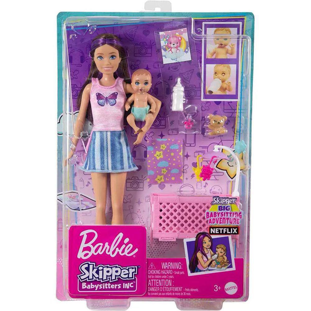 WJ137 Barbie grávida de bebê + carrinho de criança Barbie mãe pai