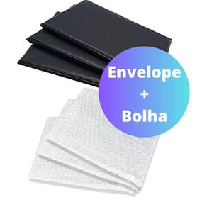 Envelope Segurança Preto 19x25 Anti-Violação