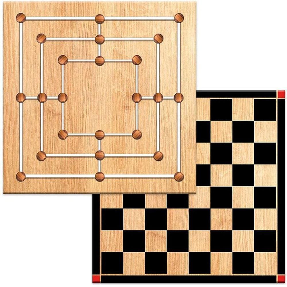 Jogo de Damas e Trilha Xalingo - xalingo