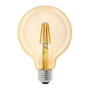 Lâmpada Led Filamento Âmbar 4W G95 Noll Led