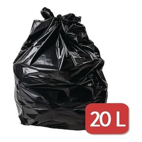 Saco De Lixo 20l Litros Preto Resistente 100un