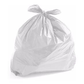 Saco De Lixo 40 Litros Branco Com 100 Unidades Resistente branco