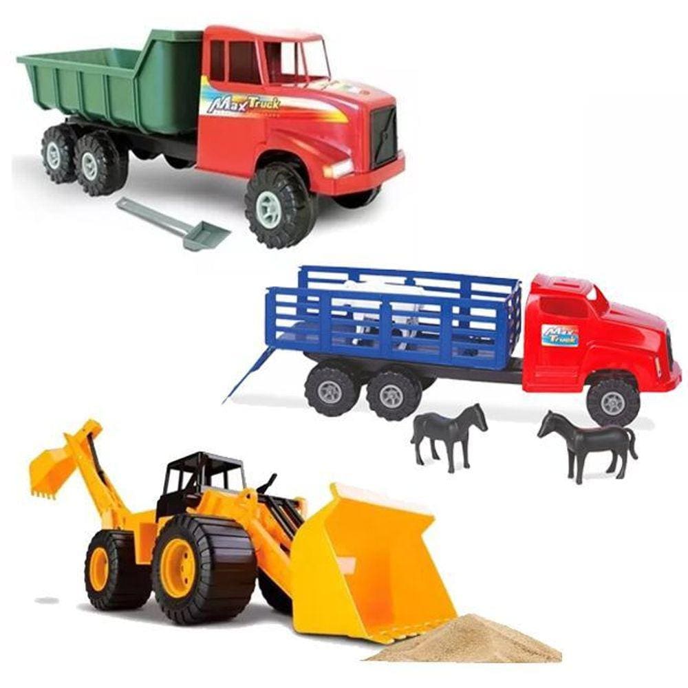 Caminhão Basculante Truck de Brinquedo com Mini Ferramentas