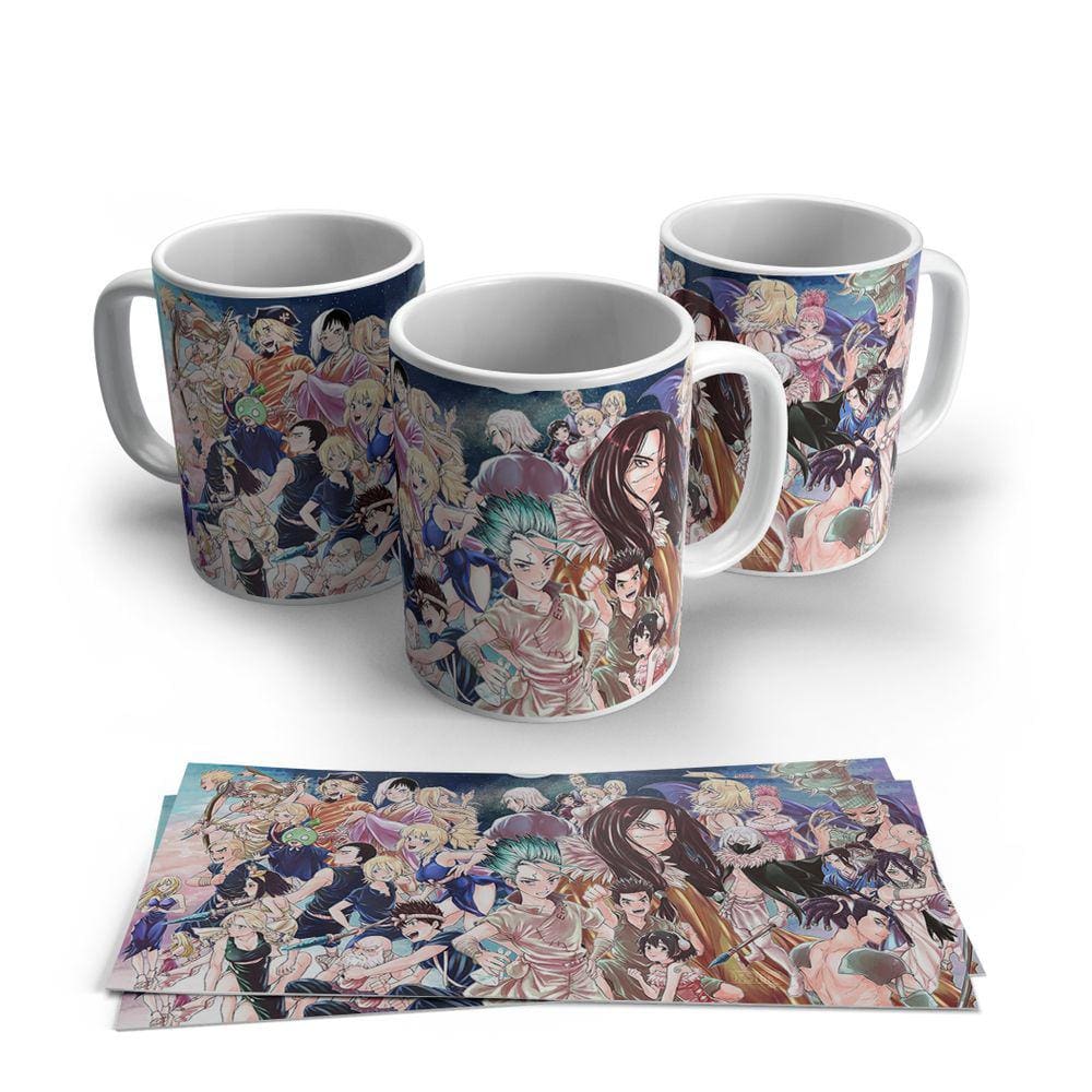 Caneca de Porcelana Dr Stone Modelo 22
