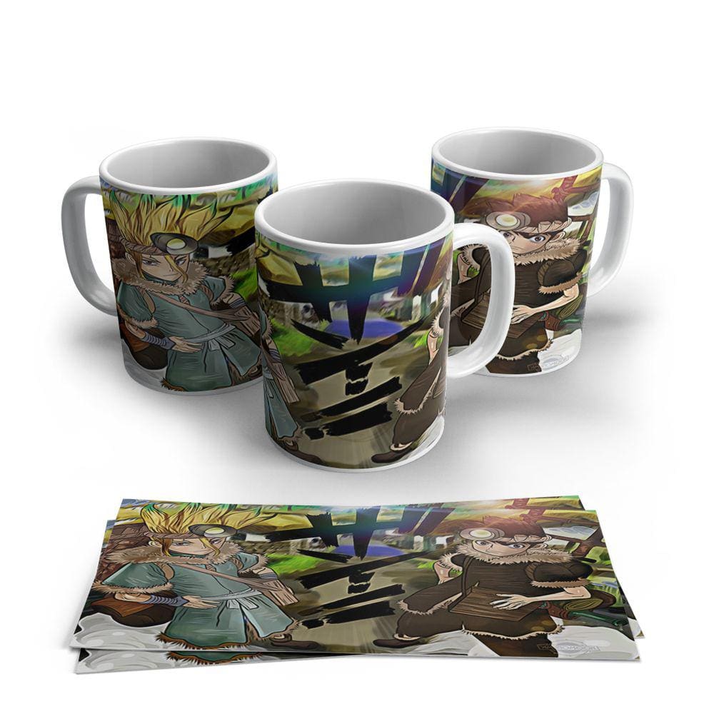Caneca de Porcelana Dr Stone Modelo 18