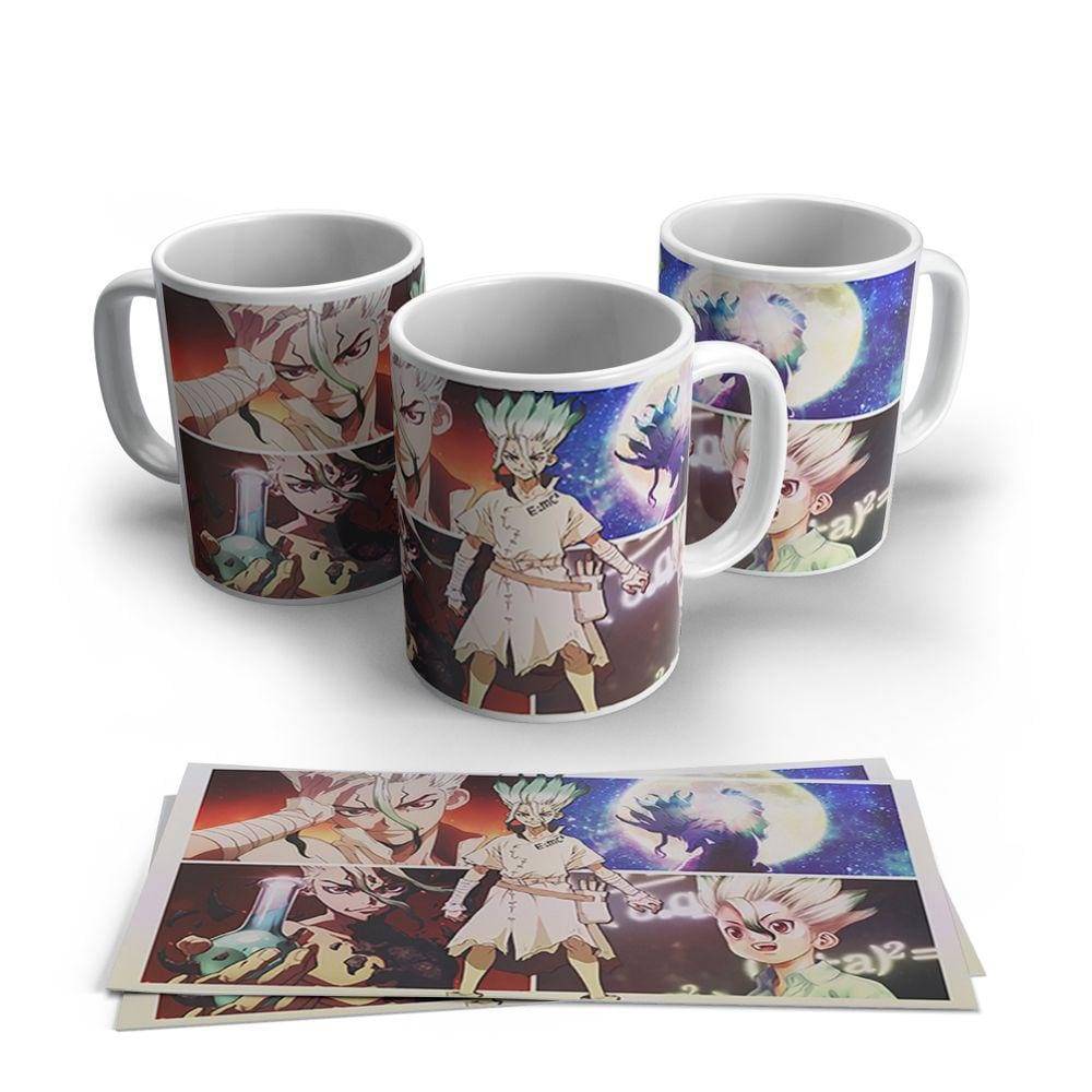 Caneca de Porcelana Dr Stone Modelo 10