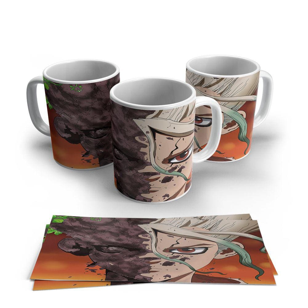 Caneca de Porcelana Dr Stone Modelo 25