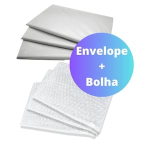 Envelope Segurança Plástico Bolha 20x30 cm - Resistente