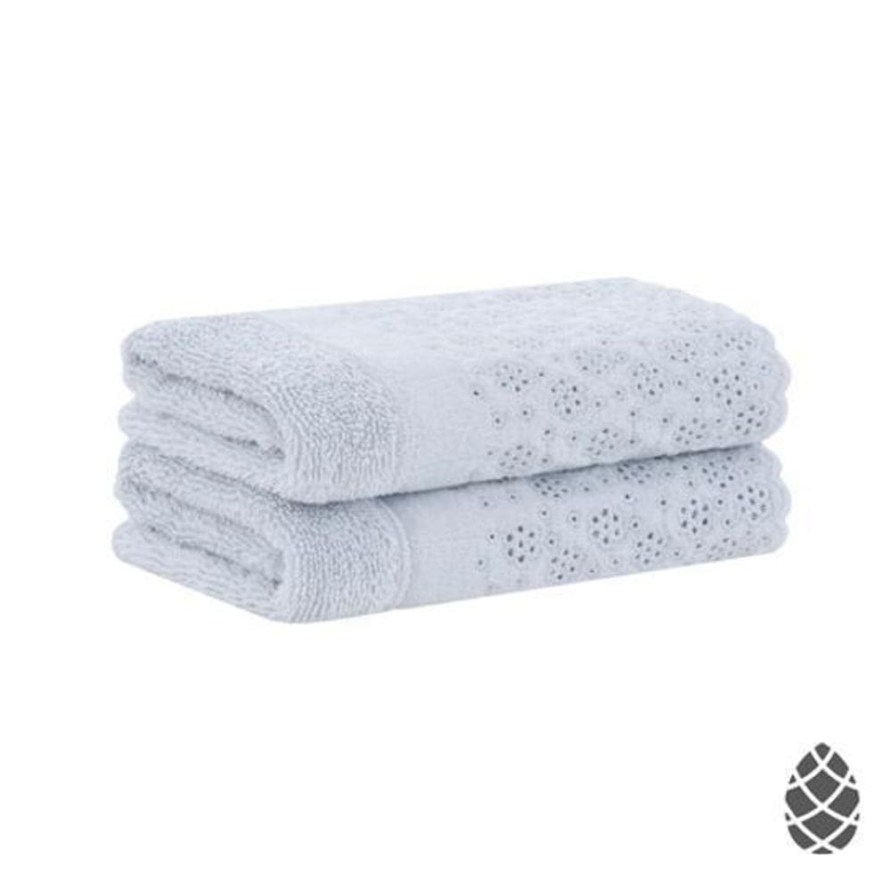 Jogo De Toalhas Buddemeyer Lovely Lavabo 2 Peças 100% Alg