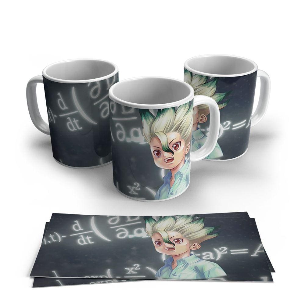 Caneca de Porcelana Dr Stone Modelo 02