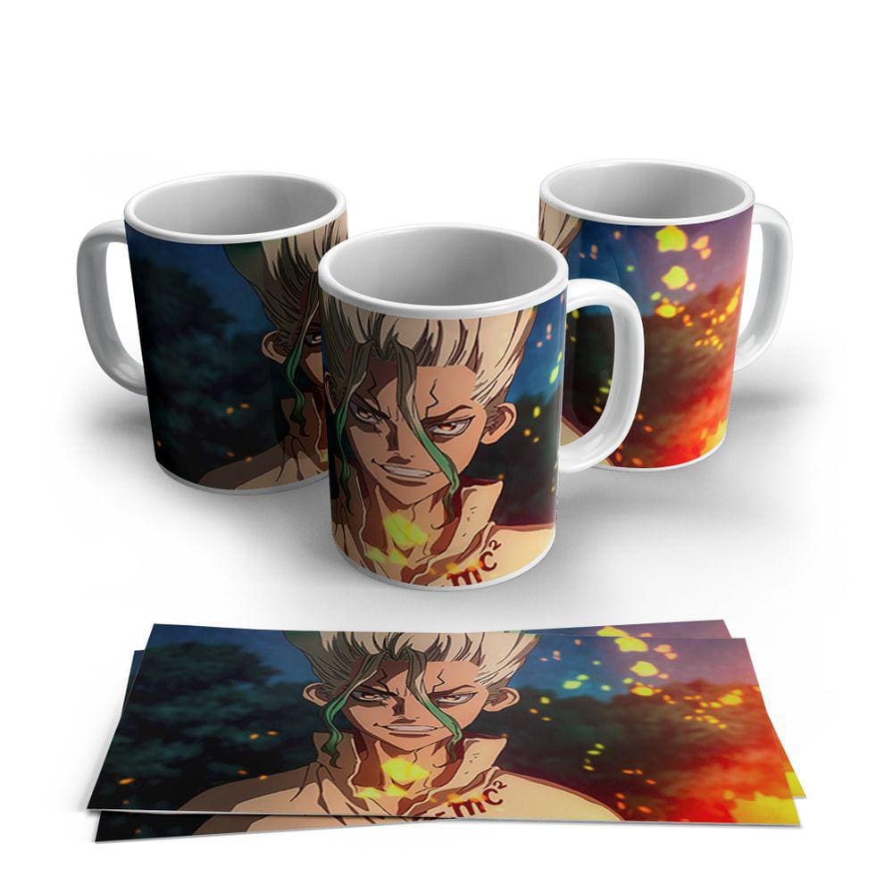 Caneca de Porcelana Dr Stone Modelo 19