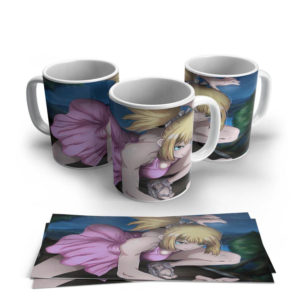 Caneca de Porcelana Dr Stone Modelo 09