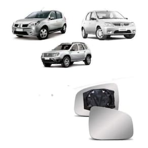 Lente Espelho Retrovisor Duster 2009 10 11 2012 13 2014 Dir
