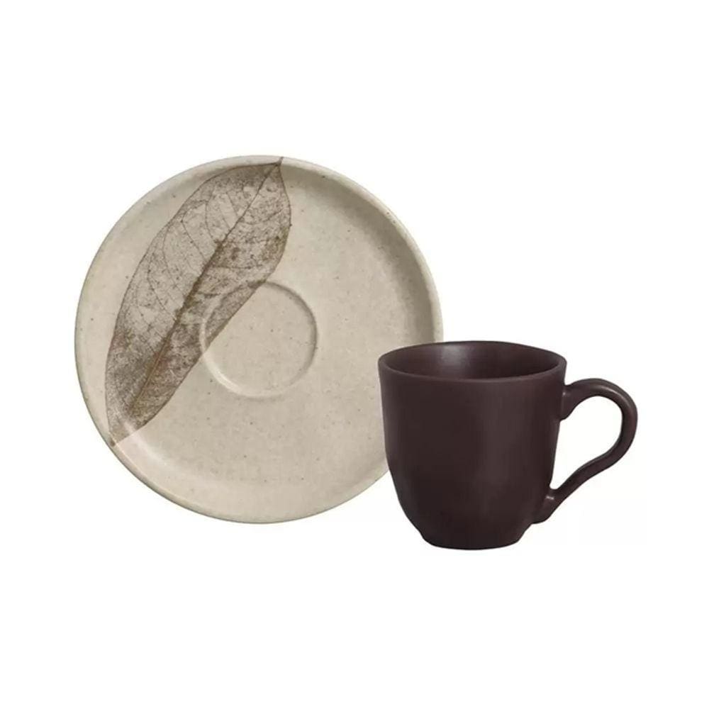 Xicara Cafe Bio Stoneware Outono