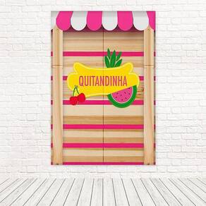 Painel Retangular 3D Sublimado Quitandinha 1,5X2,2 Frt-3721