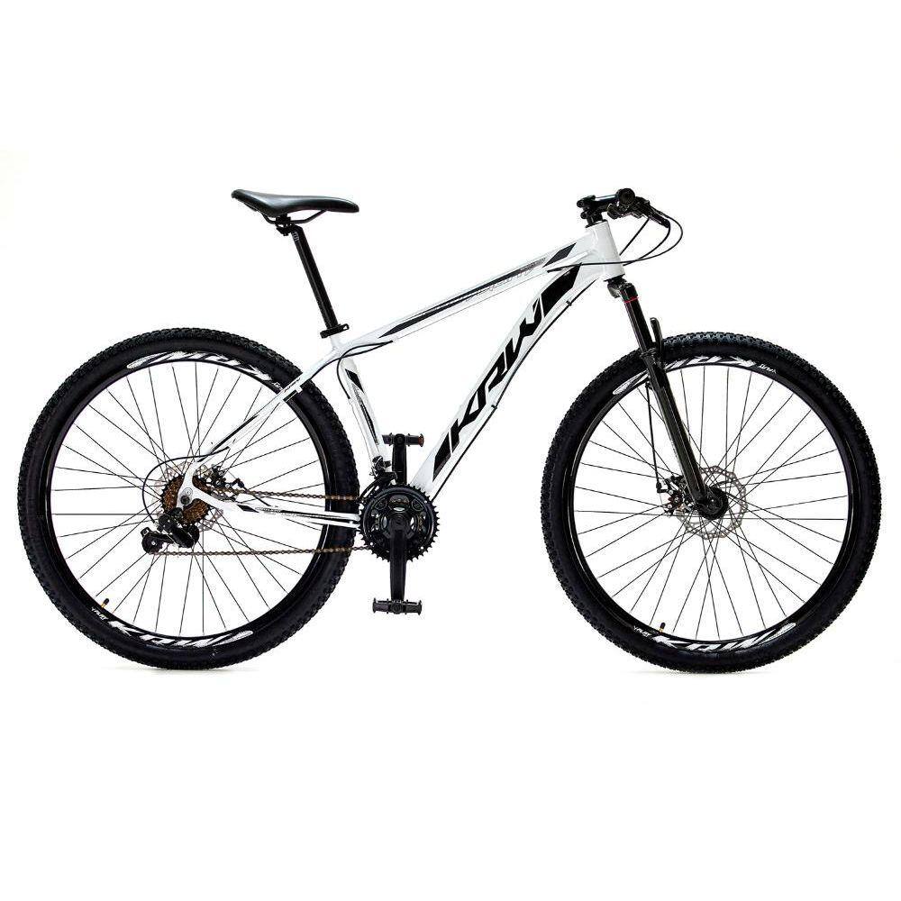 Bicicleta Krw S6 Aro 29 Susp. Dianteira 21 Marchas - Branco/preto