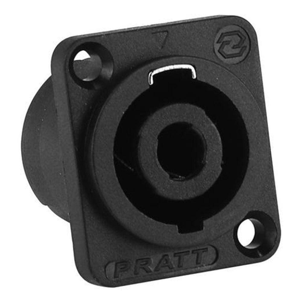 Conector Speakon 4V Painel Trava Pequena Metalica 901765
