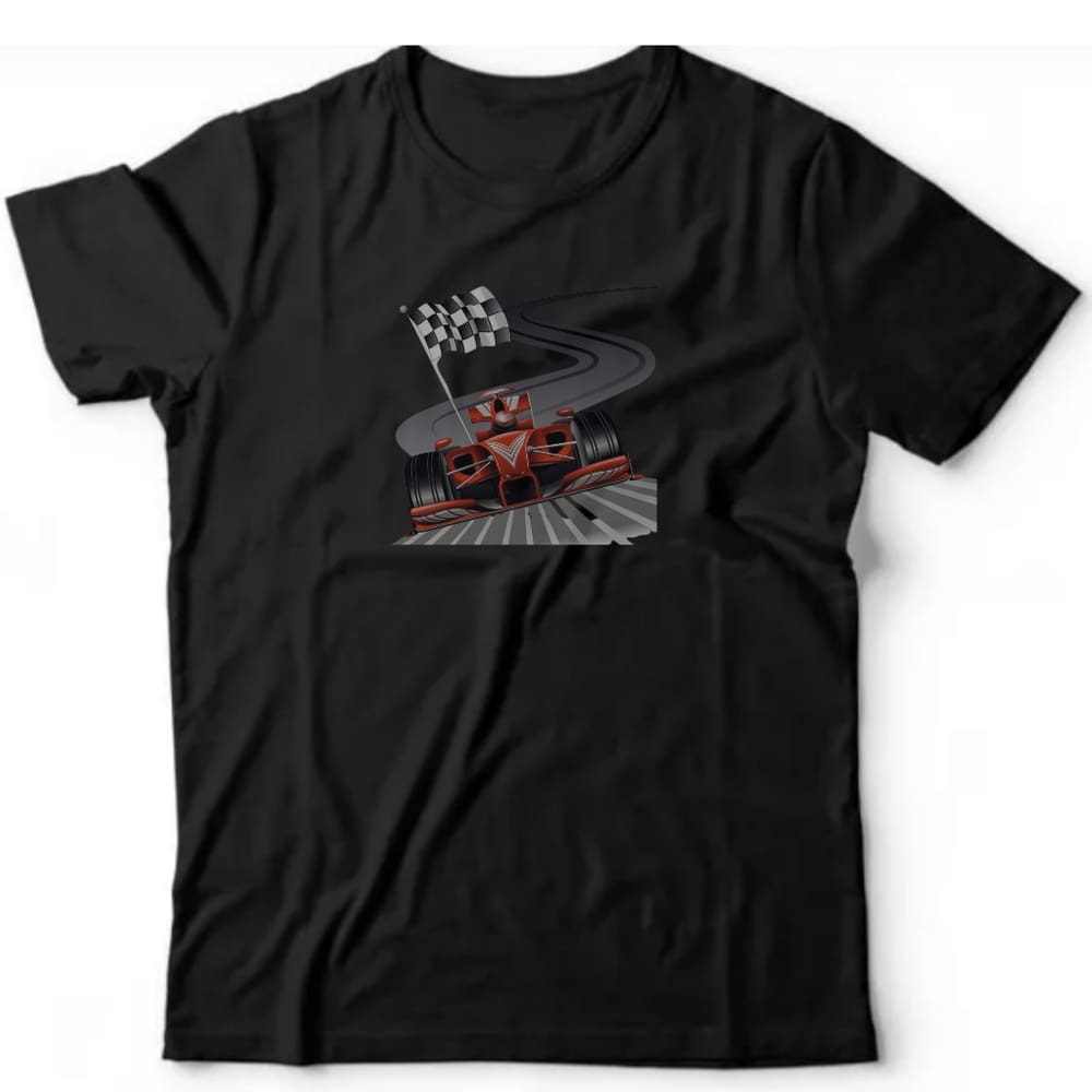 Camiseta algodão carros - Carro de corrida