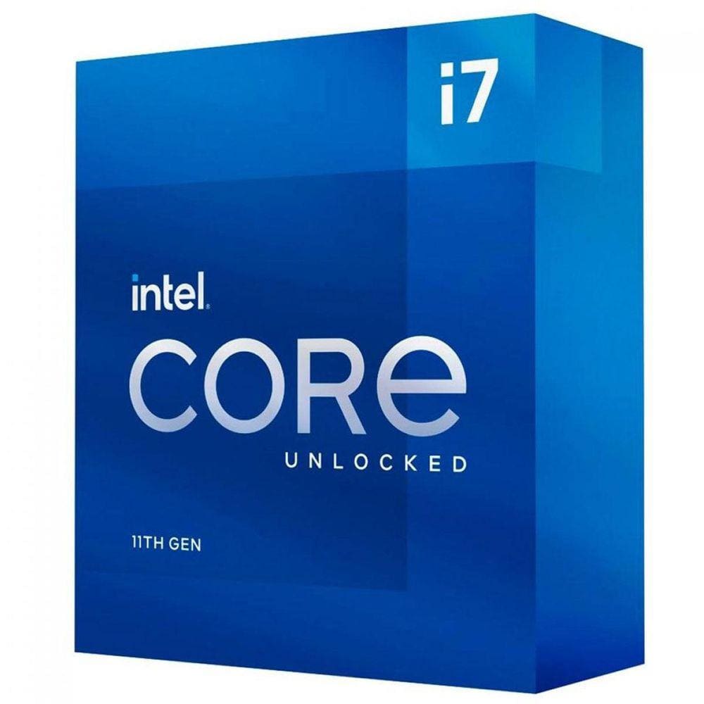 Processador Intel Core I7-11700K, 3.6Ghz 5Ghz Turbo Lga1200,