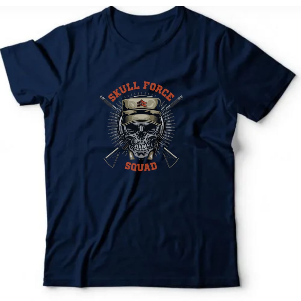 Camiseta algodão skull- Force squad