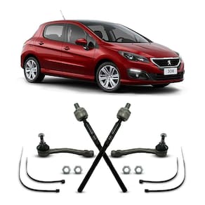 Terminal Direção + Barra Axial Peugeot 2018 19