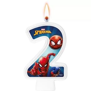 Vela Do Homem Aranha Número 2