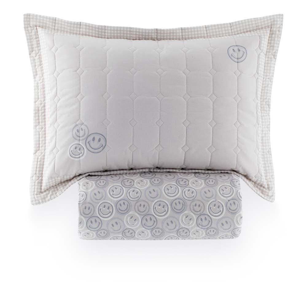 Colcha Solteiro 200 Fios Happy - Kacyumara