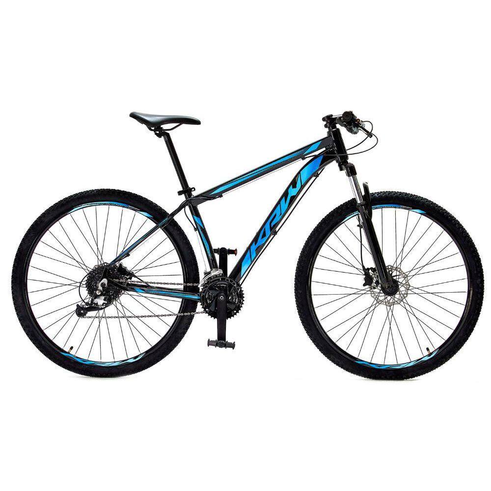 Bicicleta Krw S9 Aro 29 Susp. Dianteira 27 Marchas - Azul/preto