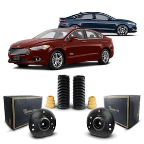 2 Coxim Batente Coifa Dianteiro Fusion Titanium 2013 A 2019