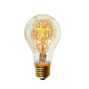 Lâmpada Filamento Carbono Blumenox A19 Retro E27 âmbar 110v