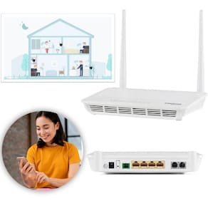 Roteador Gpon 4P Ge 2P Fxs Wifi Ont142Nw Intelbras Nfe