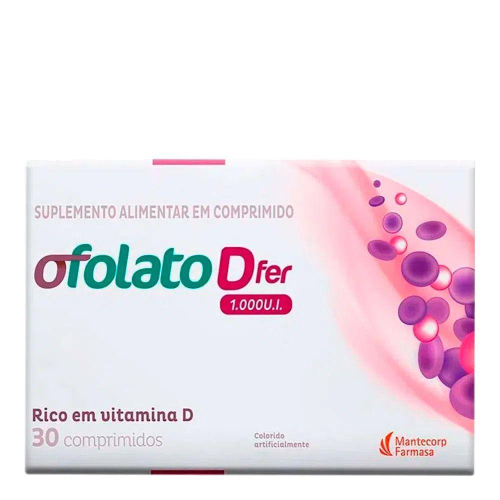 Ofolato D 1000UI e 2000UI - 30 ou 90 Comprimidos