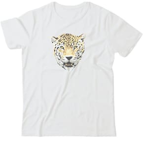 Camiseta algodão pets & natureza - Leopardo