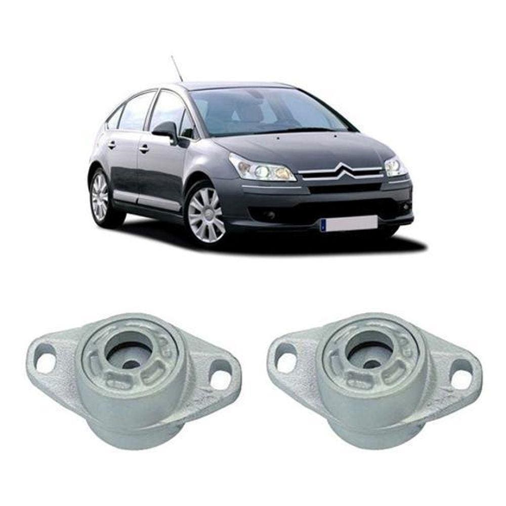 Par Batente Amortecedor Traseiro Citroen C4 2005 2006 2007