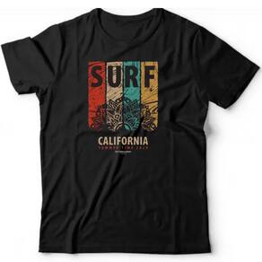 Camiseta algodão esportes - California Surf