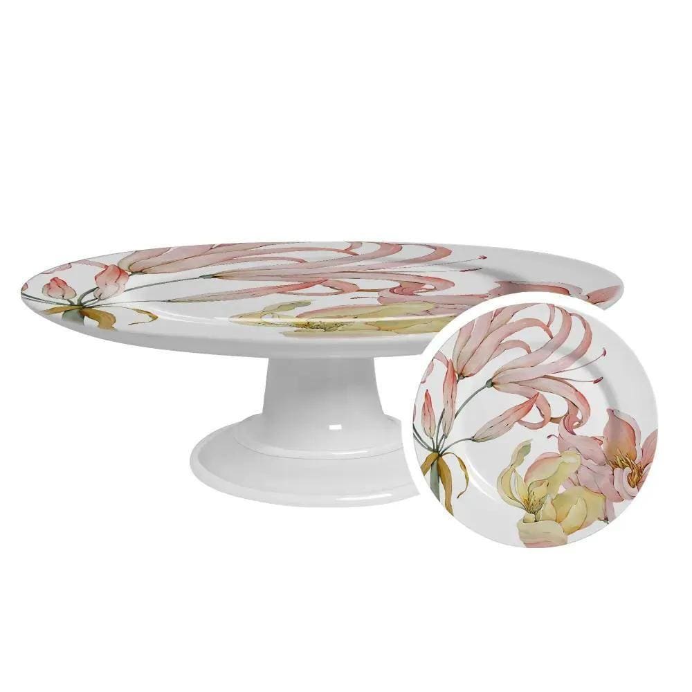 Boleira Helvetia Alleanza Cerâmica Feldspática 34cm Branca