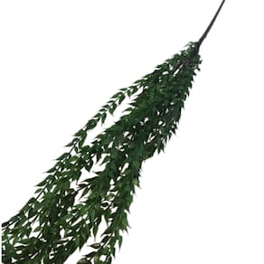 Pendente Folha Cor Verde Escuro 90Cm - A Casa
