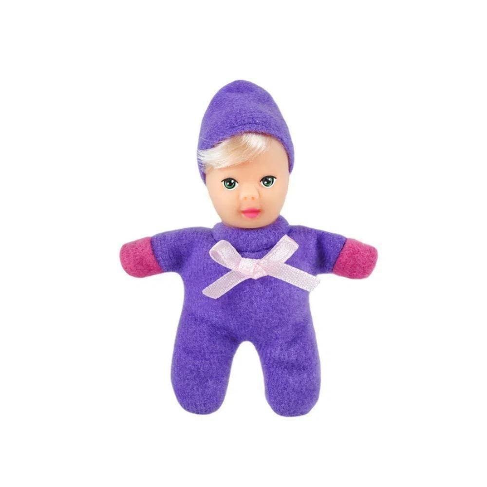 Boneca Fofolete (9 Cm) - Estrela Roxo