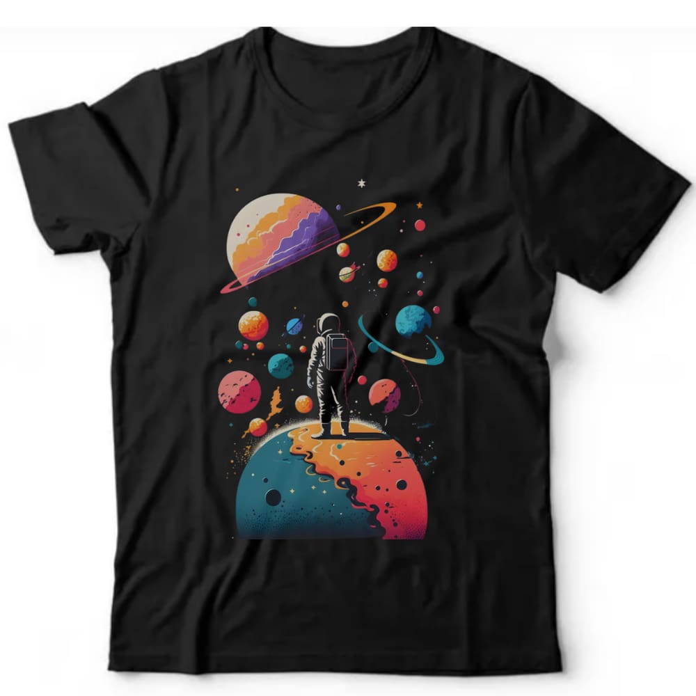 Camiseta astronomia- Planets