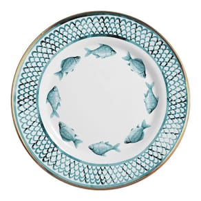 Conjunto 6 Pratos Riviera Alleanza 29cm - Cerâmica Premium