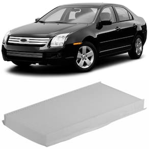 Filtro Cabine Ar Condicionado Fusion 2.3 2006 A 2009 Metal Leve