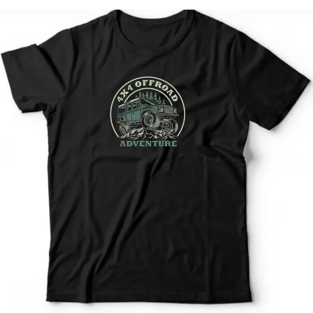 Camiseta algodão carros - Jeep Adventure