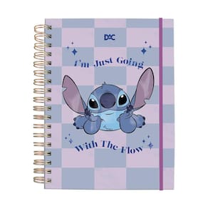 Mini Caderno Smart Stitch 80 Folhas 10 Divisórias Dac