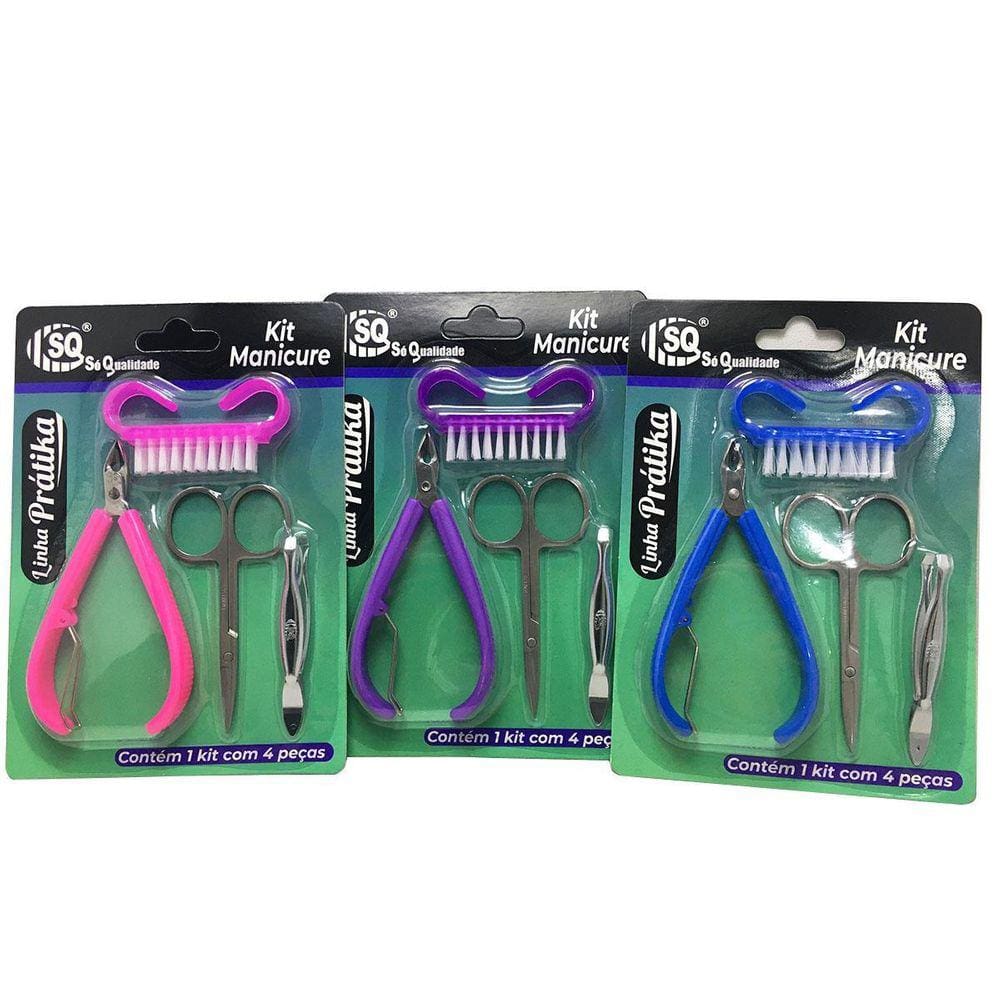 Kit Manicure 4 Peças Sq3447