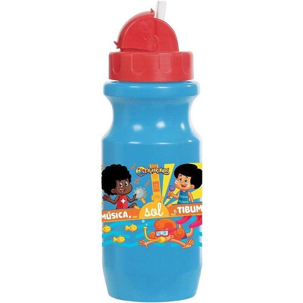 Garrafa 580ml com bico RETRÁTIL de silicone