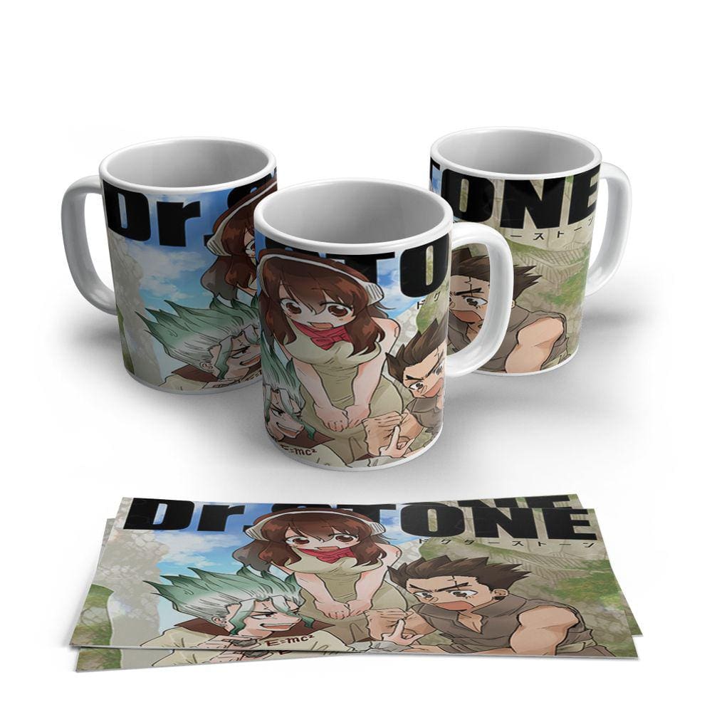 Caneca de Porcelana Dr Stone Modelo 03