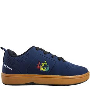 Tênis Infantil Juvenil Menino Casual Dia a Dia Skatista Street Urban Red Nose Rnni822