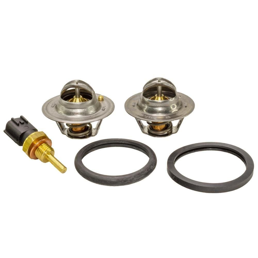 Kit Válvula Termostática + Plug Temperatura Fluence Sentra 2.0 Livina Tiida 1.8 Xtrail 2.0 2.5 16V - MTEK20050
